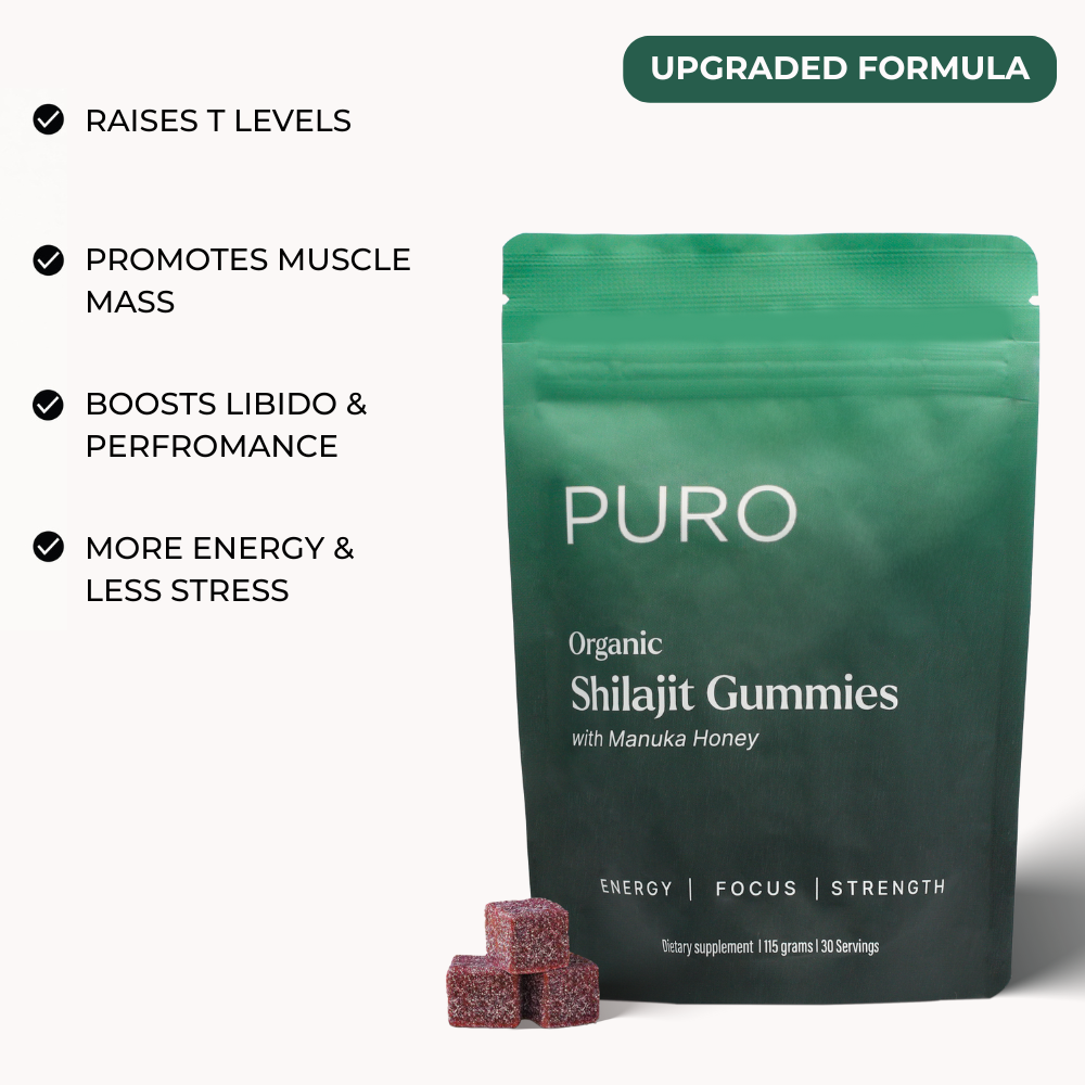 Organic Shilajit Daily Gummies