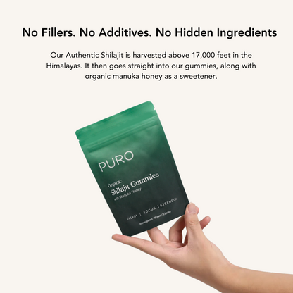 Organic Shilajit Daily Gummies (New Offer)