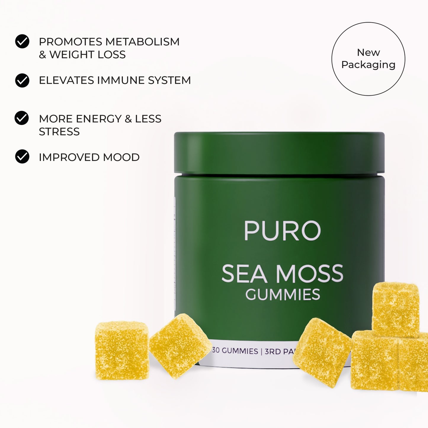 Organic Sea Moss Gummies