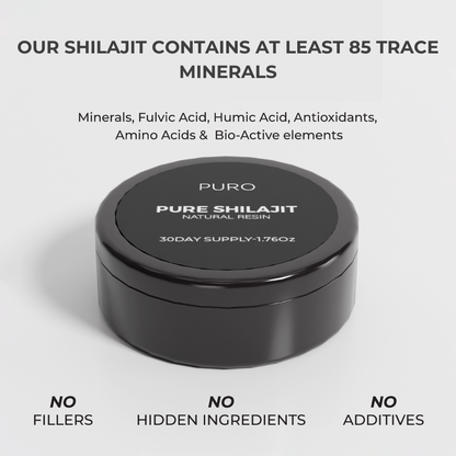 Pure Shilajit Natural Resin