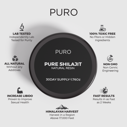 Pure Shilajit Natural Resin