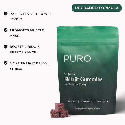 Organic Shilajit Daily Gummies