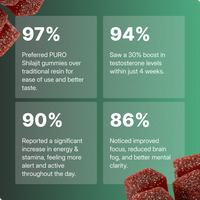 Organic Shilajit Daily Gummies